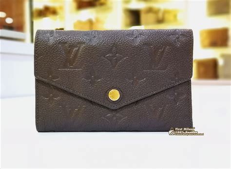 louis vuitton monogram empreinte compact curieuse wallet|Louis Vuitton Wallet Compact Curieuse Monogram Empreinte.